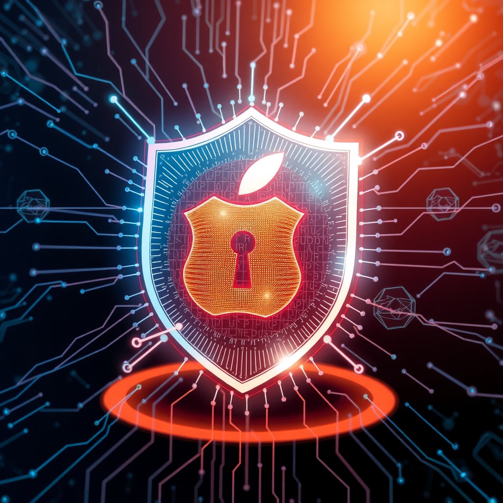 یک سپر دیجیتالی امن و رمزگذاری شده که داده‌های شخصی را در اکوسیستم اپل محافظت می‌کند. هوش مصنوعی اپل