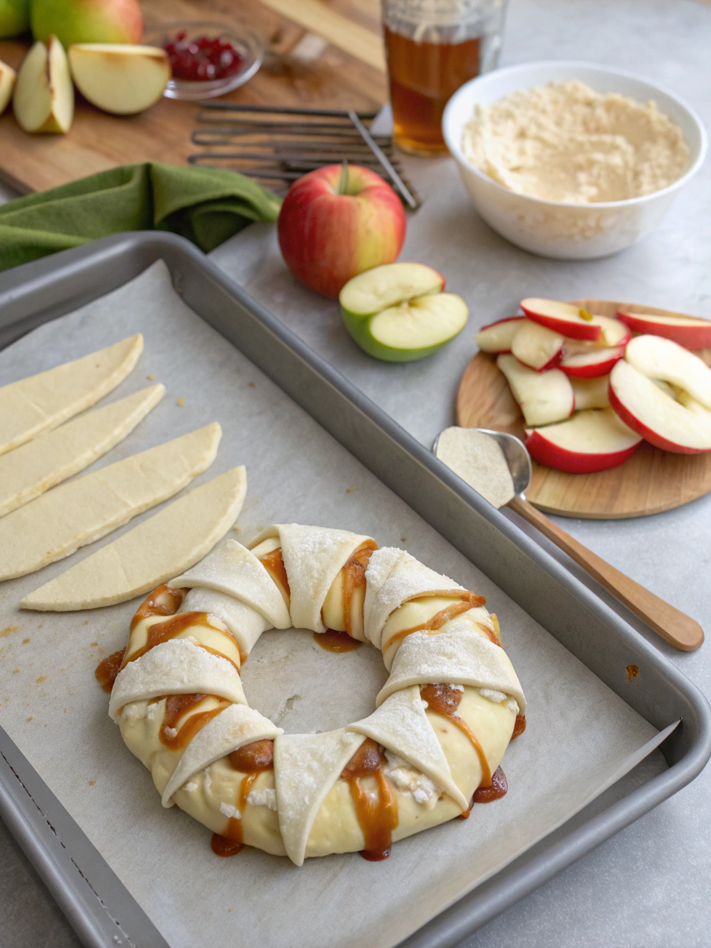 Recipe preparation steps