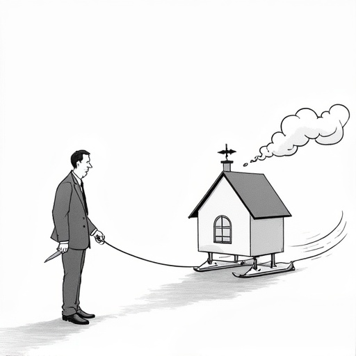Runwise Launches Weather-Responsive Real Estate Technology single-panel cartoon