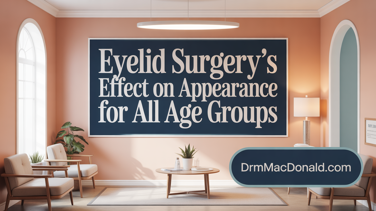 Eyelid Surgery’s Effect on Appearance for All Age Groups
