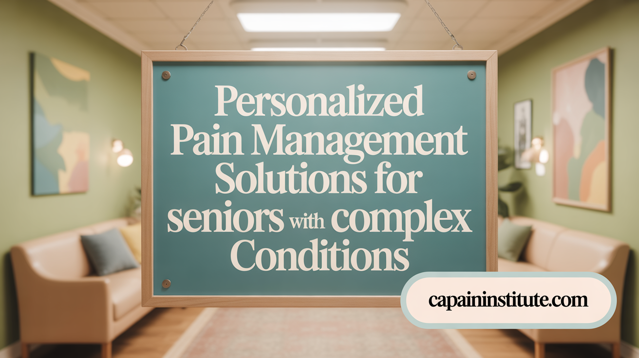 Tailored Pain Care for Complex Conditions in Seniors