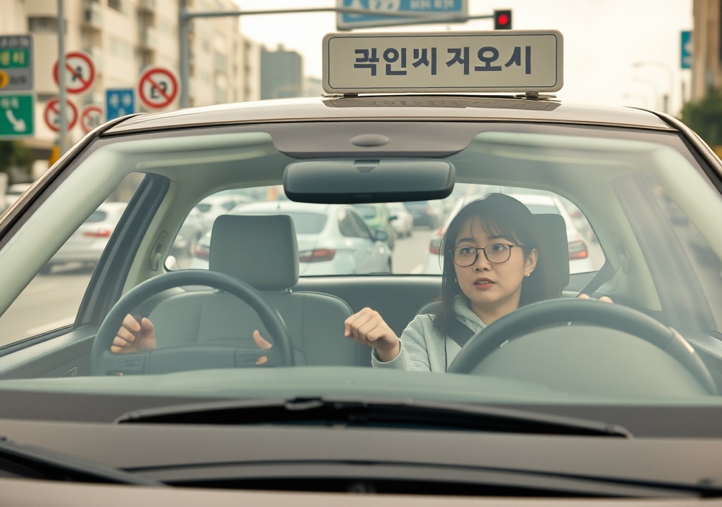 출퇴근 시간대별 교통량과 연습하기 적합한 도로 선별법