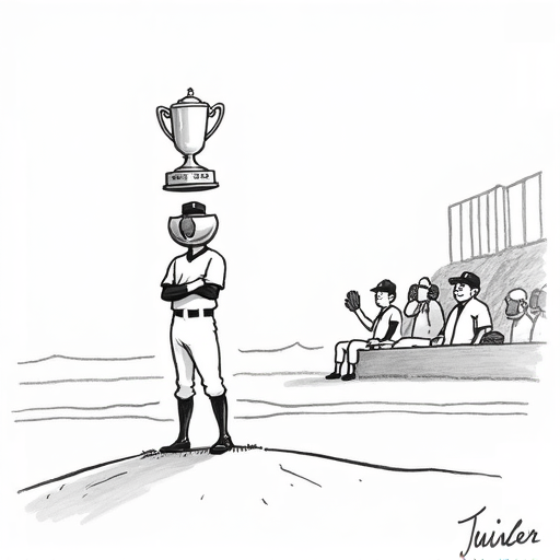 LSU Leads Men's College World Series Final single-panel cartoon