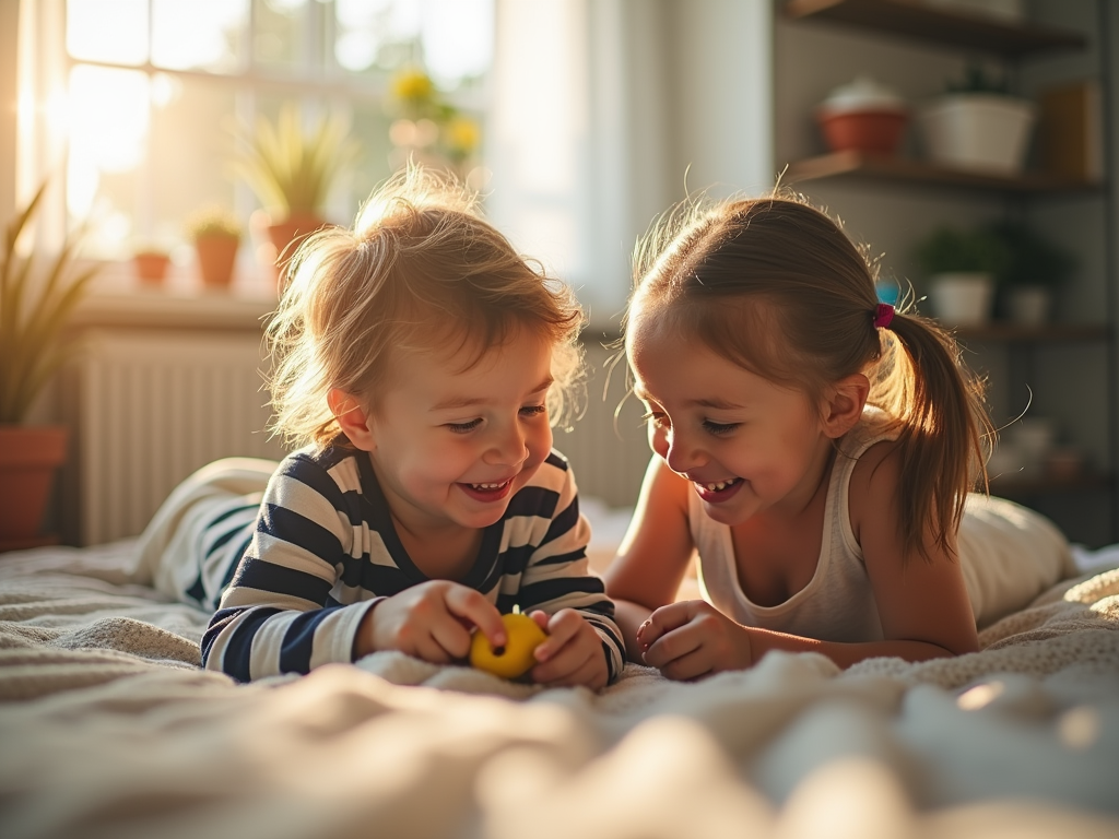 Family joy with elephant
