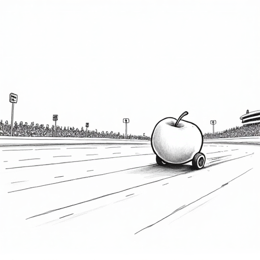Apple's F1 Film Sees Strong Box Office Openings single-panel cartoon