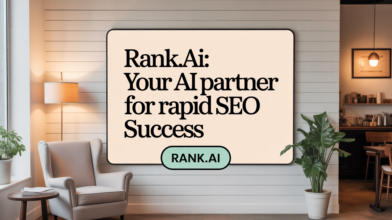 Meet Rank.ai: Your AI Partner for Rapid SEO Success