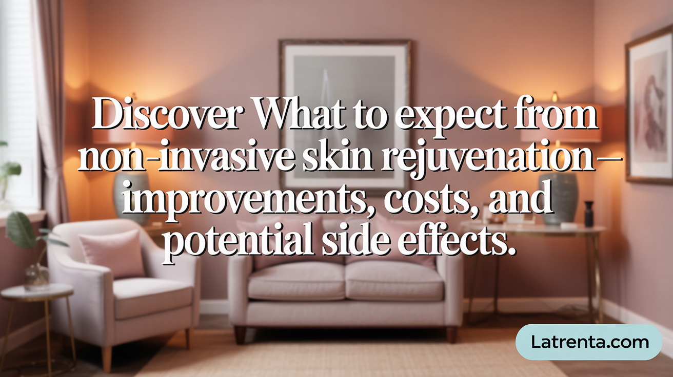 Discover what to expect from non-invasive skin rejuvenation — improvements, costs, and potential side effects.