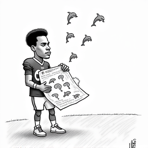 Jalen Ramsey traded to Pittsburgh Steelers from Miami Dolphins single-panel cartoon
