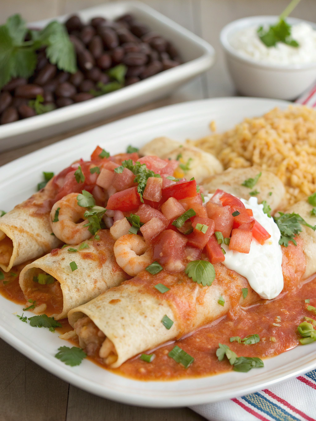 Flavorful Shrimp Enchiladas: A Fiesta on Your Plate