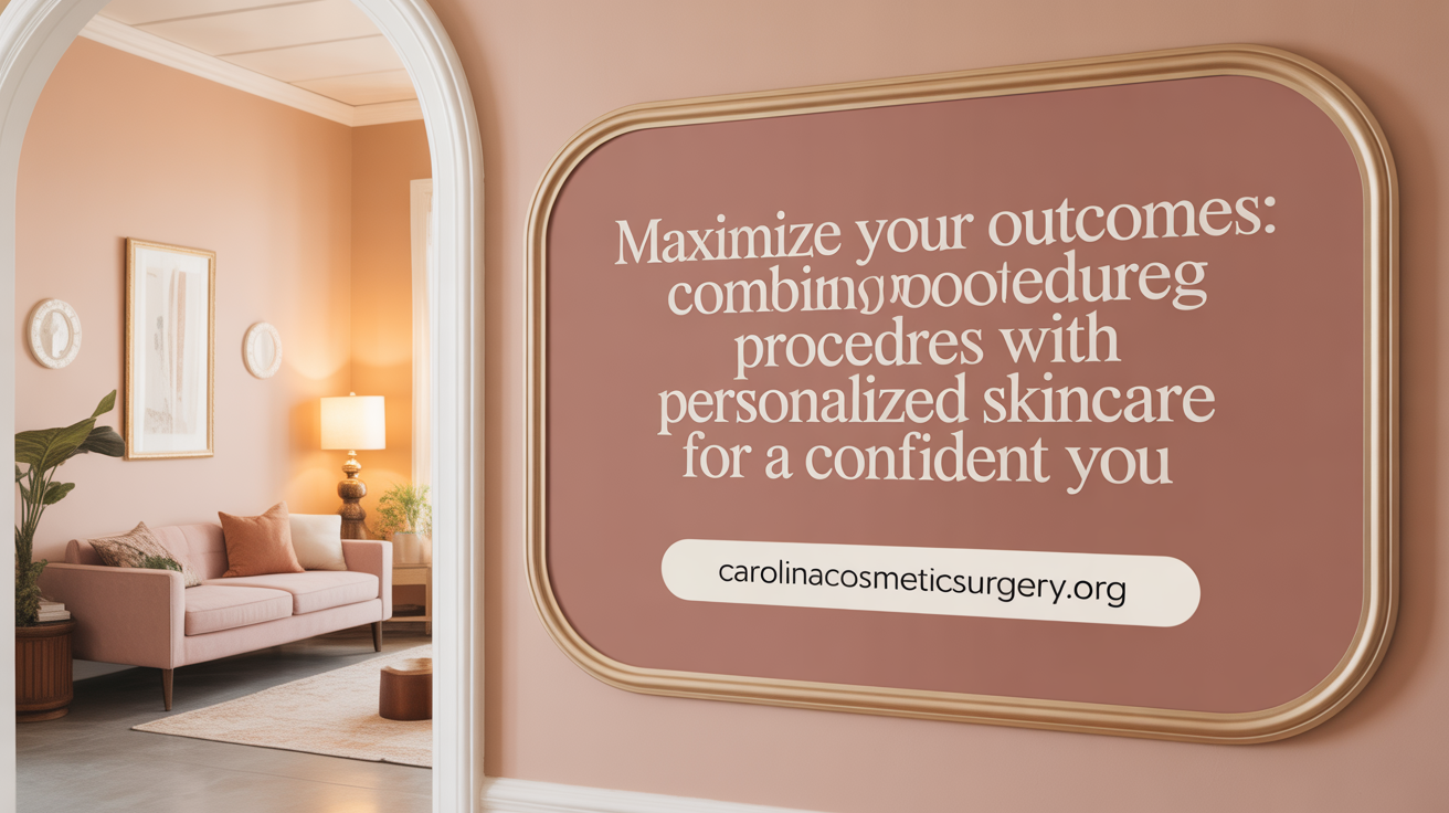 Maximize Your Outcomes: Combining Procedures with Personalized Skincare
