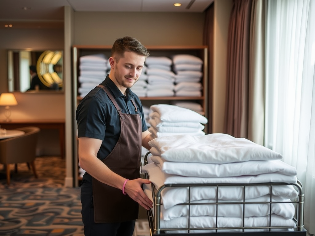Linen Porter Recruitment 1 Linen Porter in Hotel