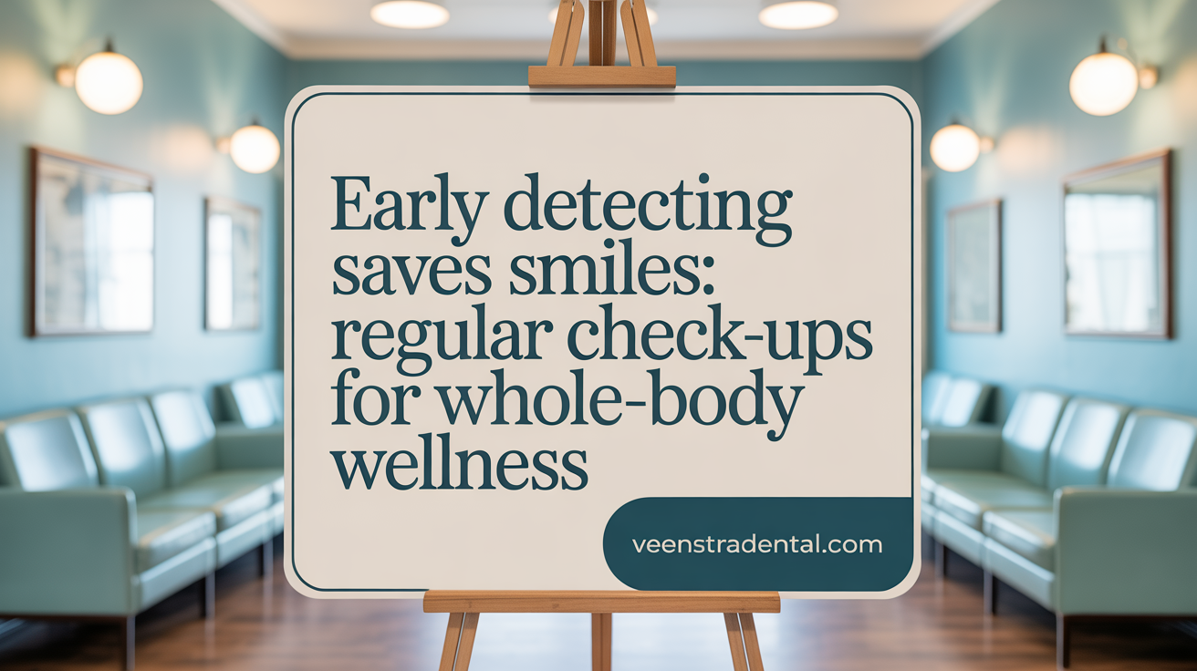 Early Detection Saves Smiles: Regular Check-ups for Whole-Body Wellness