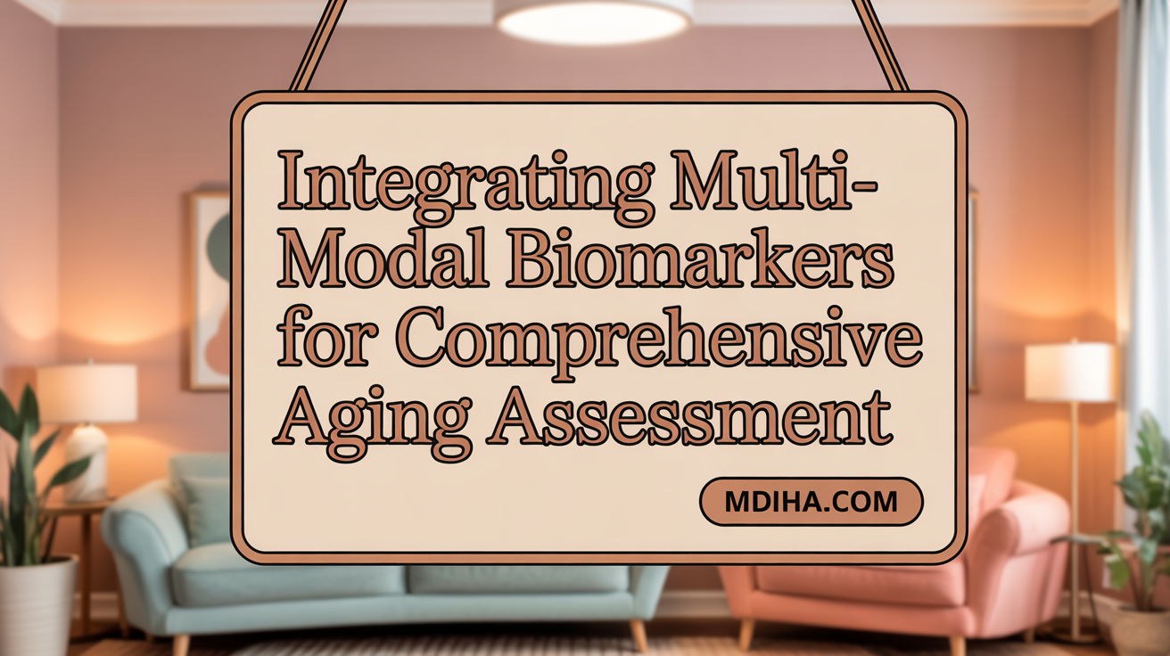 Integrating multi-modal biomarkers for comprehensive aging assessment