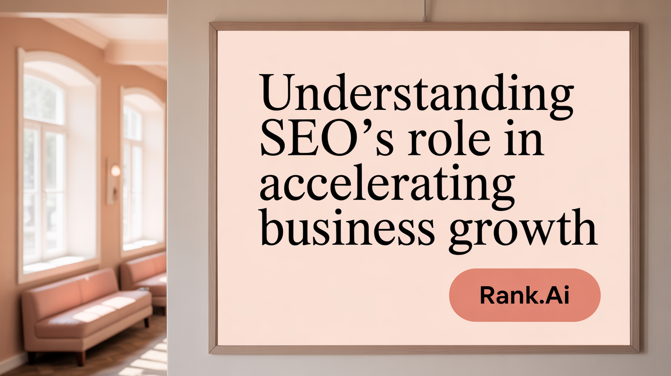 Understanding SEO's Role in Accelerating Business Growth