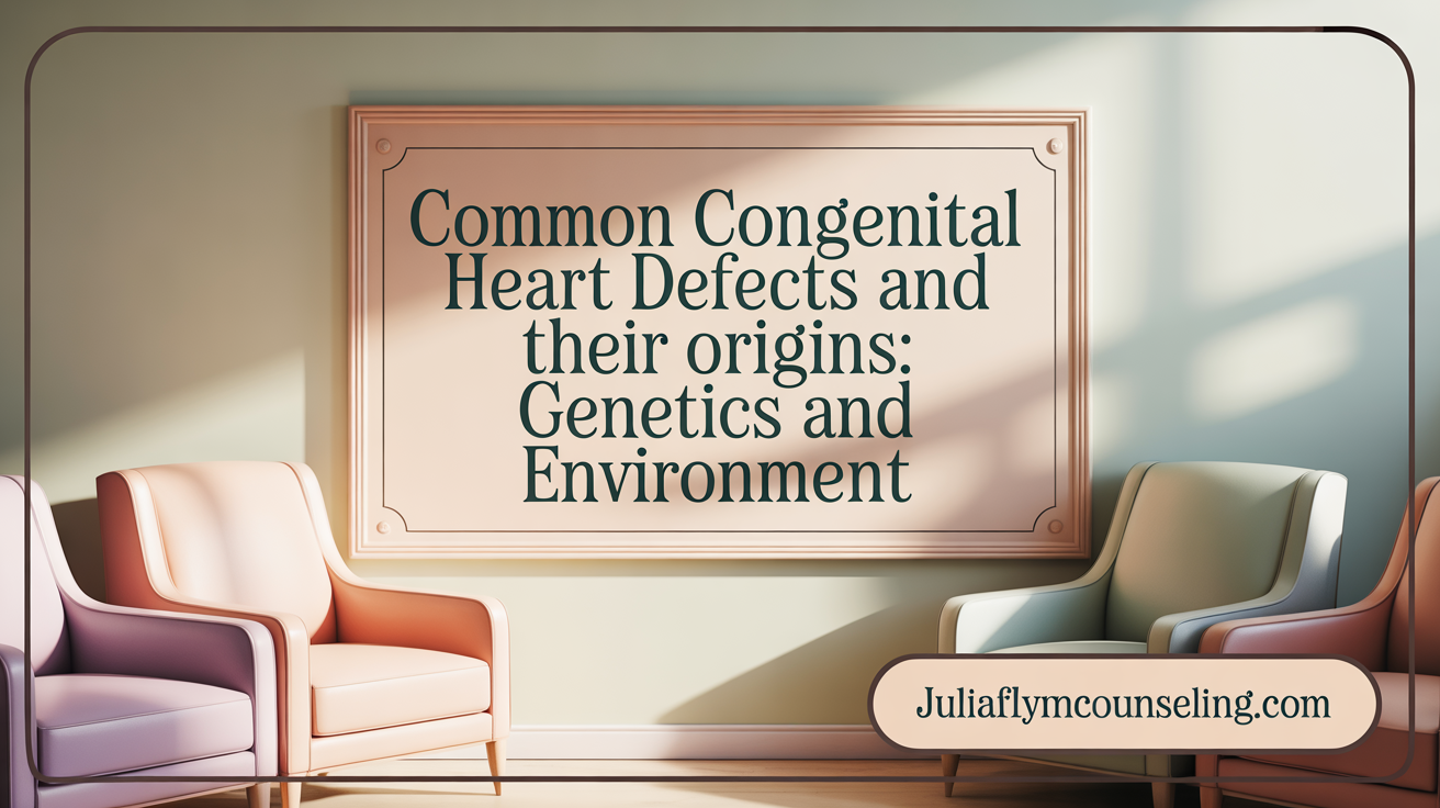 Common Congenital Heart Defects and Their Origins: Genetics and Environment