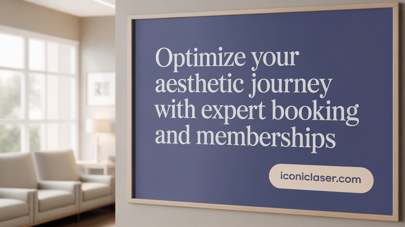 Optimize Your Aesthetic Journey with Expert Booking and Memberships