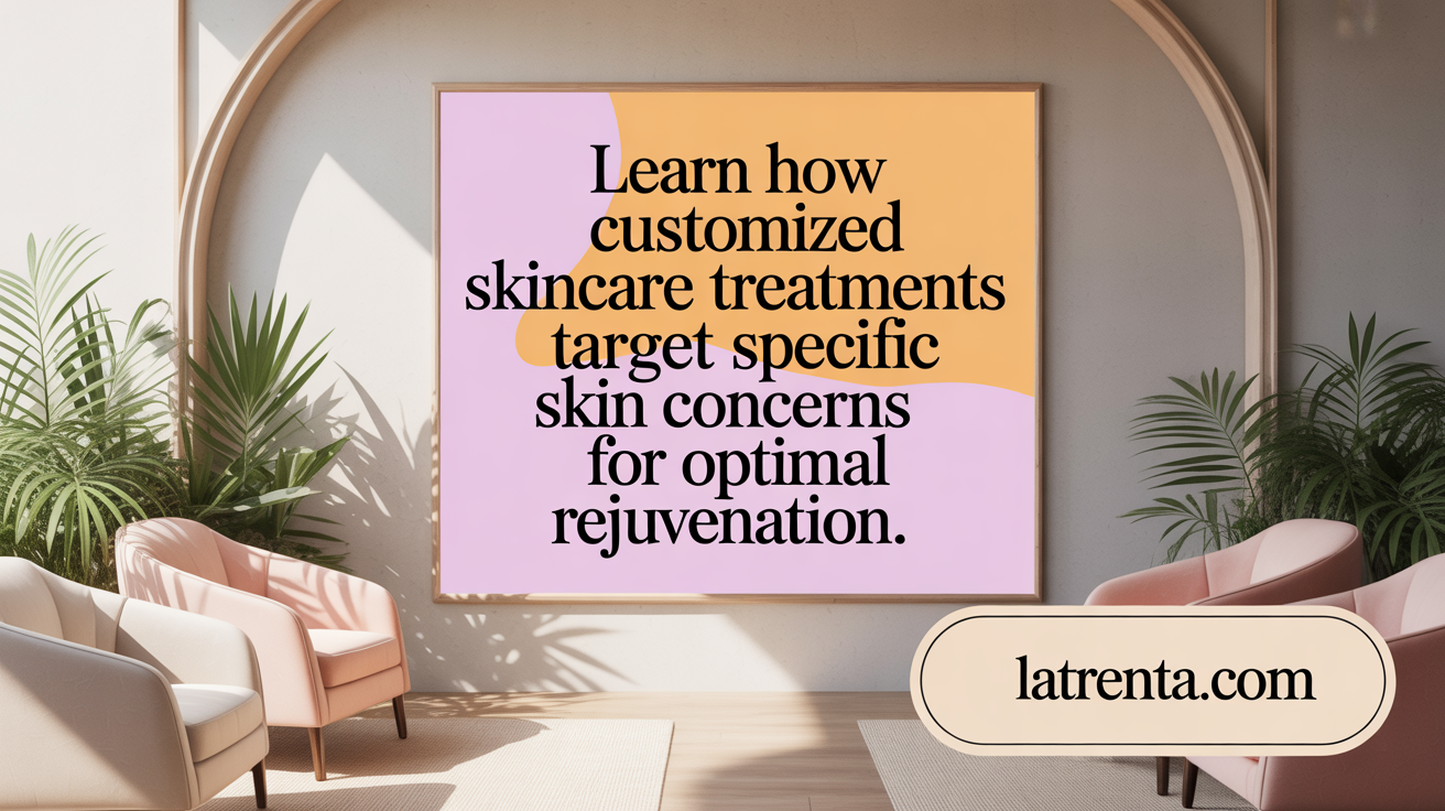 Learn how customized treatments target specific skin concerns for optimal rejuvenation.