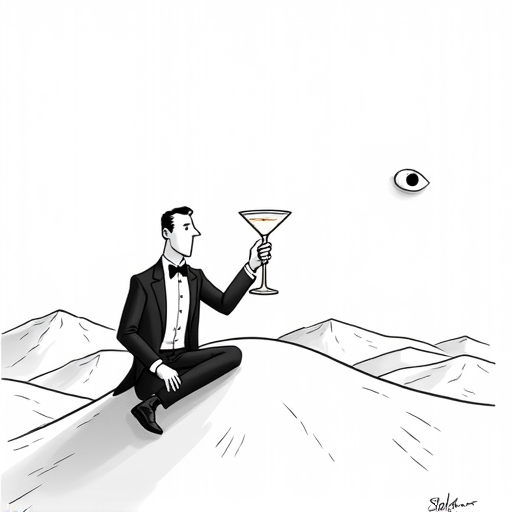 Denis Villeneuve to Direct Next James Bond Film single-panel cartoon