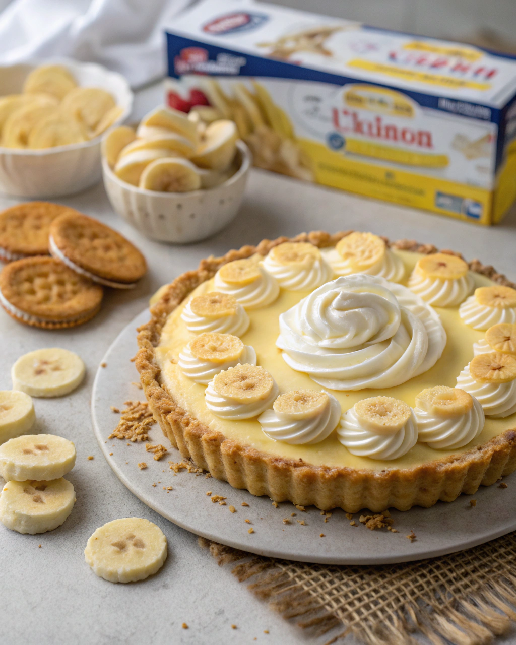 Homemade Banana Pudding Cheesecake Recipe Ingredients