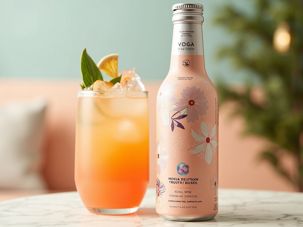 VOGA Wine Cocktail Can Calorie Comparison