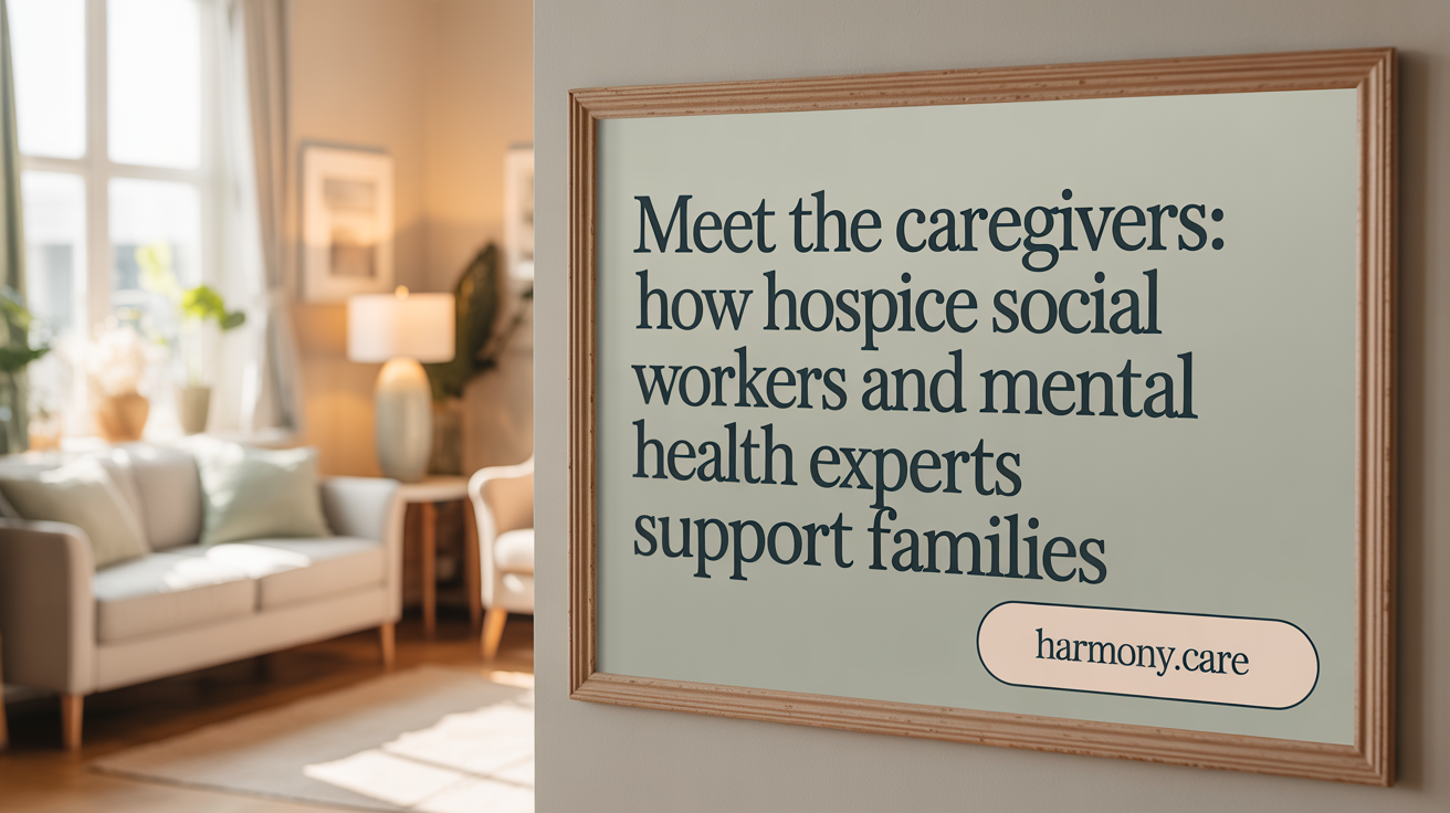 Meet the Caregivers: How Hospice Social Workers and Mental Health Experts Support Families