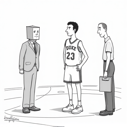 2025 NBA Draft First Round Grades Released single-panel cartoon