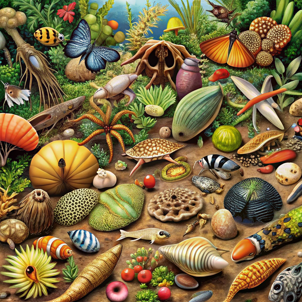 Hidden Invertebrate Artwork in Natural Ecosystems Hidden Invertebrate Artwork in Natural Ecosystems