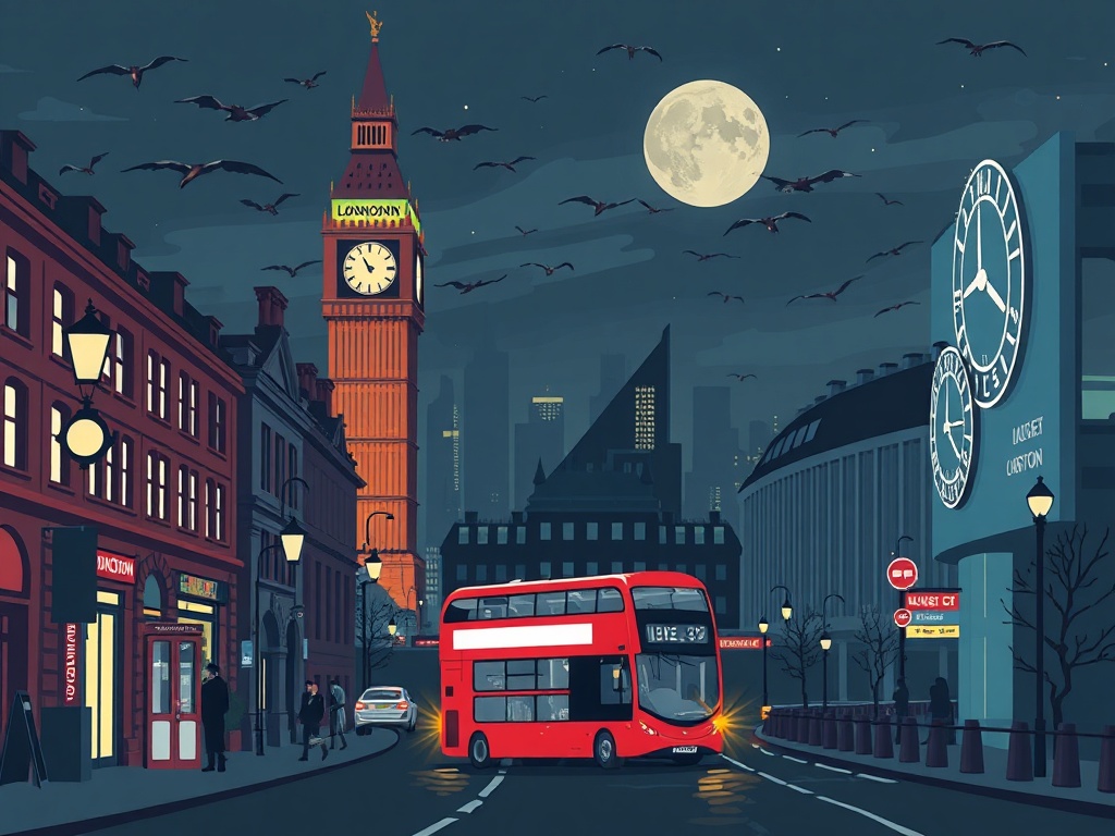 london nightlife image