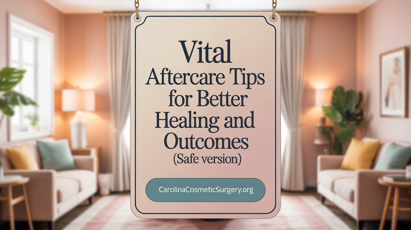 Vital Aftercare Tips for Better Healing and Scar Outcomes