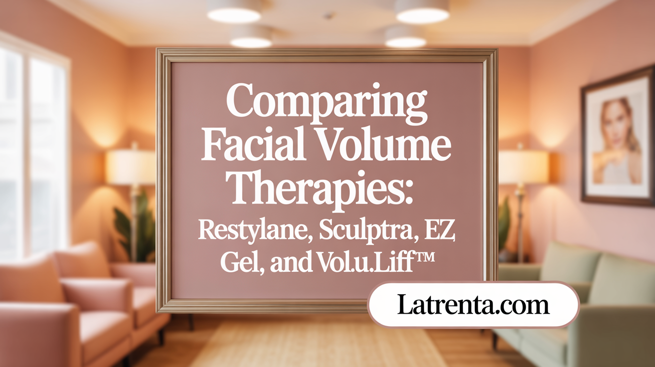 Comparing Face Volume Therapies: Restylane, Sculptra, EZ Gel, and VOL.U.LIFT™