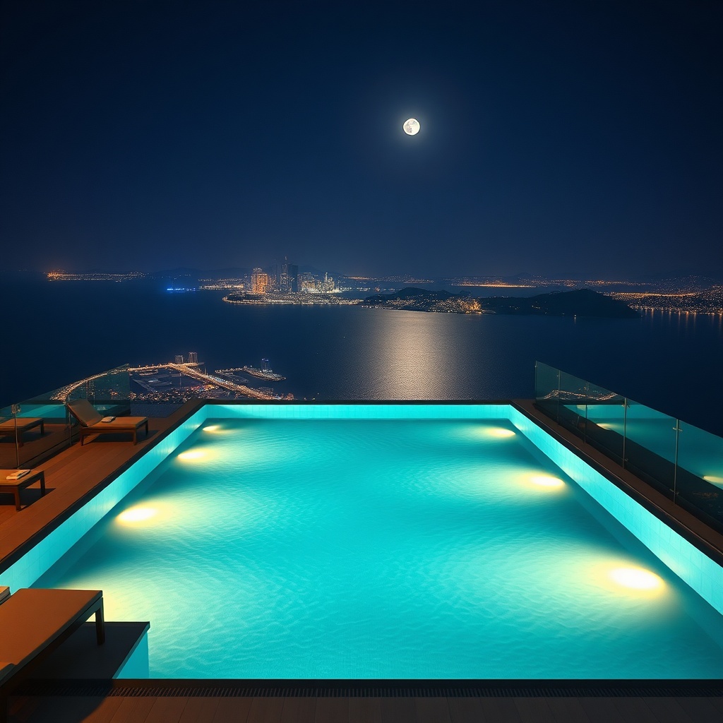 Hotel Athena: City Lights, Infinity Pool Bliss