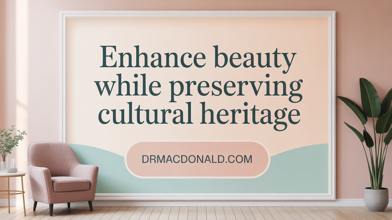 Enhance Beauty While Preserving Cultural Heritage