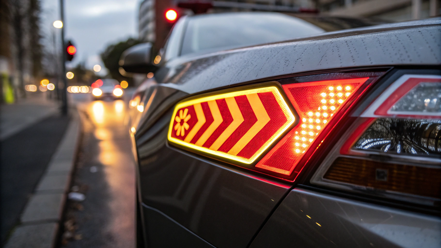 Sticker phản quang trên xe