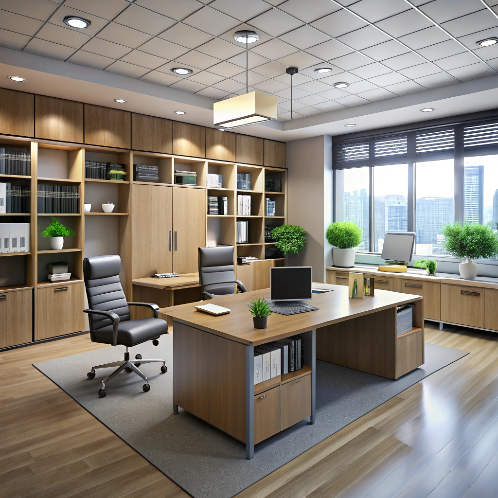 Elegant Office Layout Design Ideas