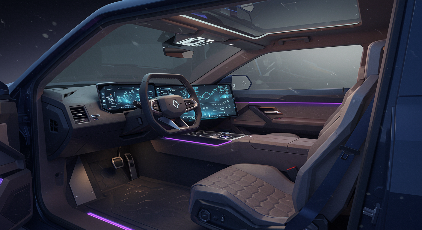 cybertruck interior