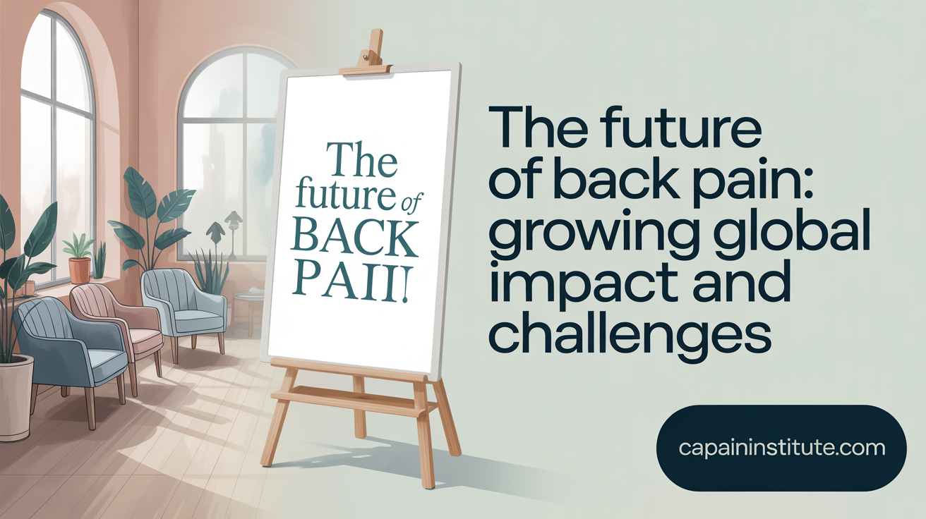 The Future of Back Pain: Growing Global Impact and Challenges