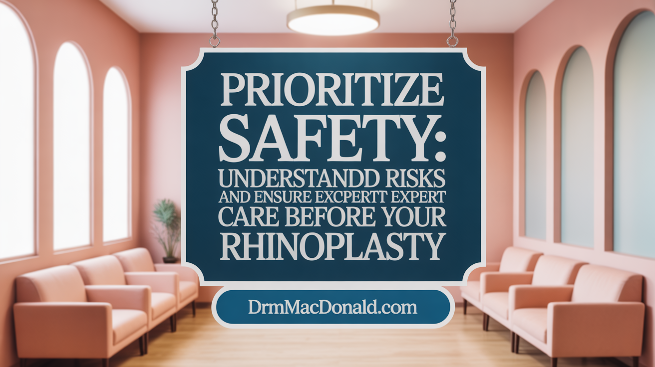 Prioritize Safety: Understand Risks and Ensure Expert Care Before Your Rhinoplasty