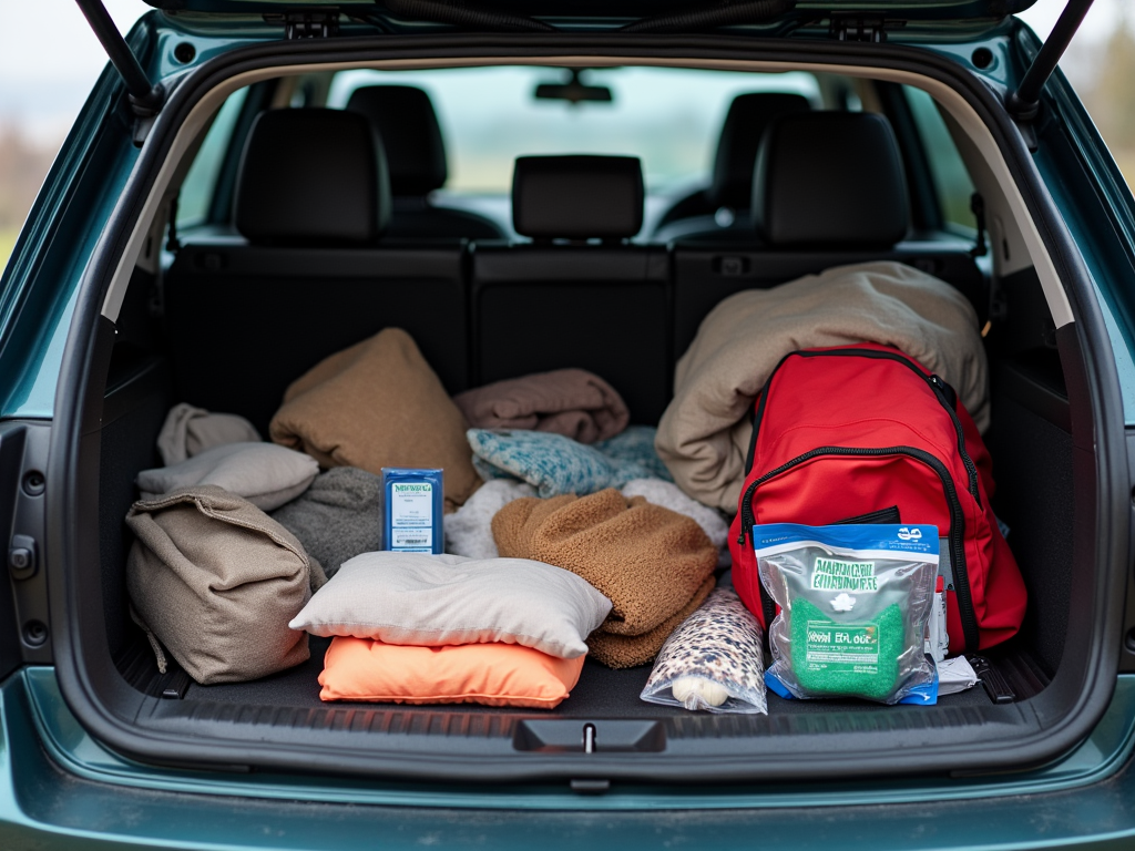 Organized emergency supplies