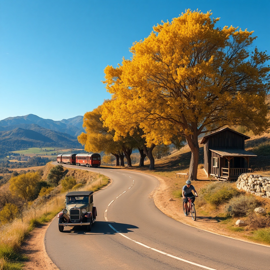 Colores y caminos: Cómo llegar a cada destino con encanto