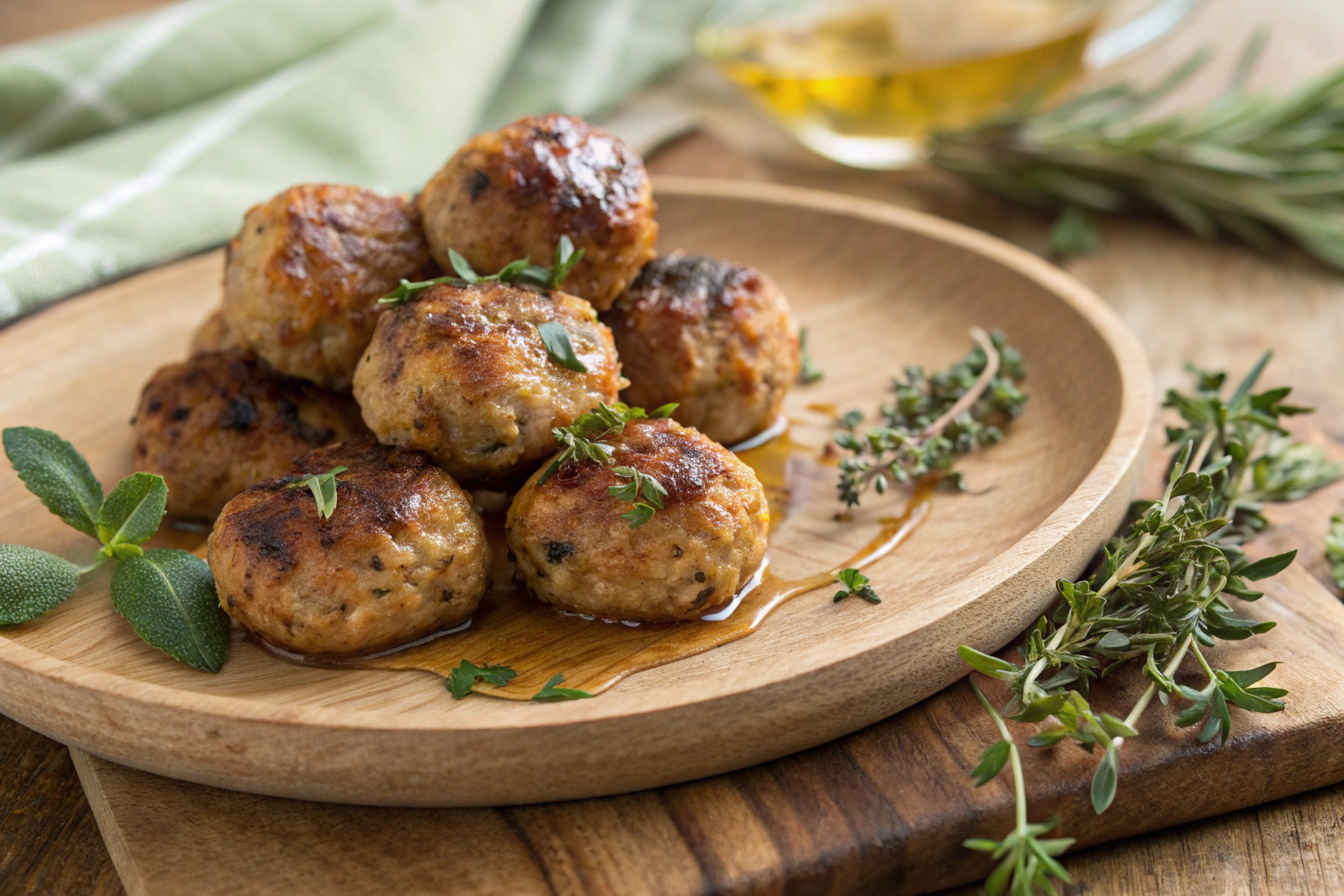 Turkey Breakfast Sausage Patties Ingredients