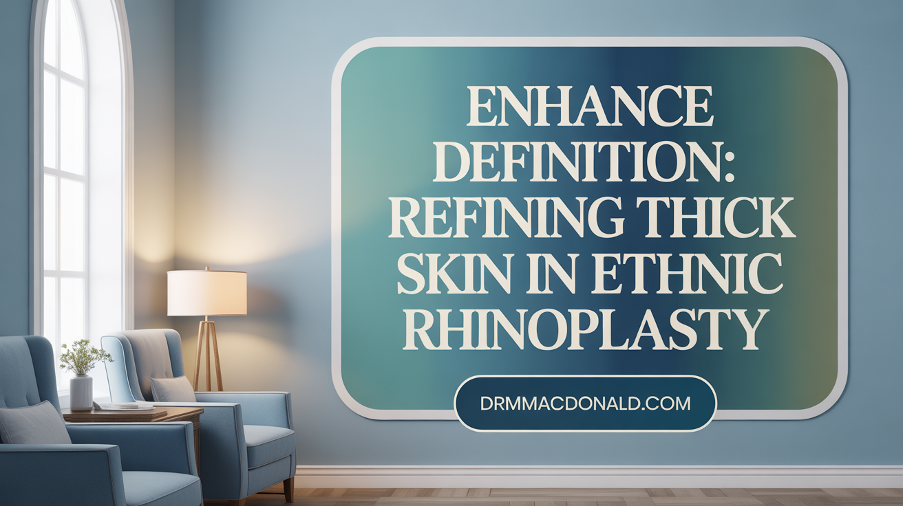 Enhance Definition: Refining Thick Skin in Ethnic Rhinoplasty