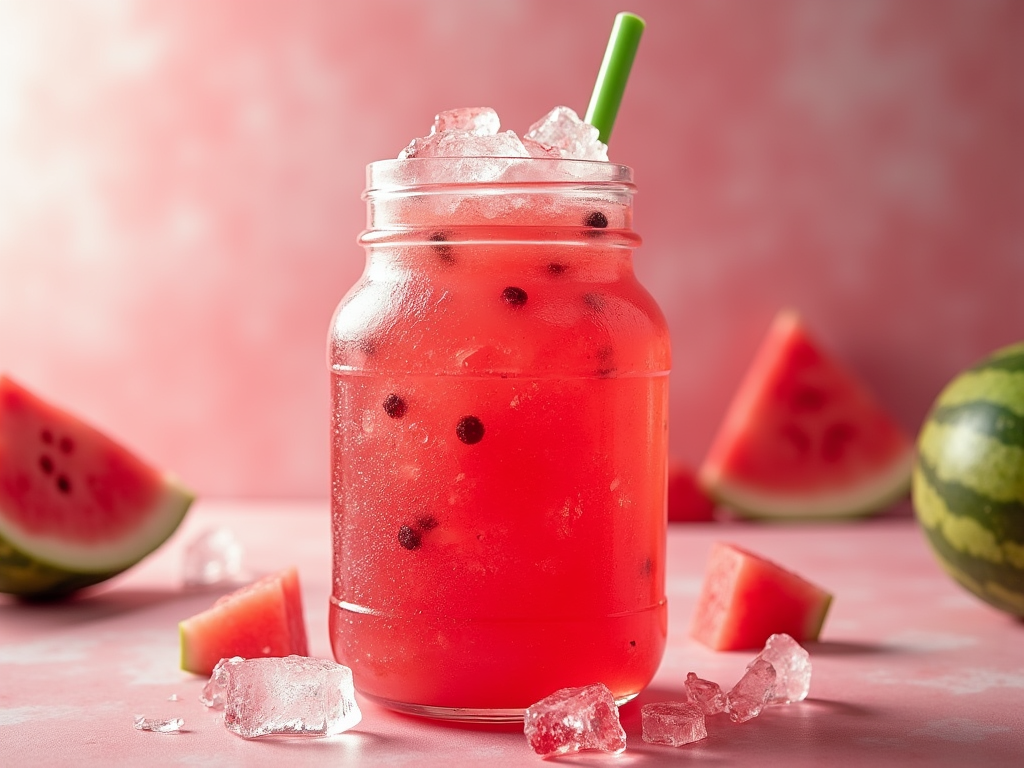 Frozen watermelon image