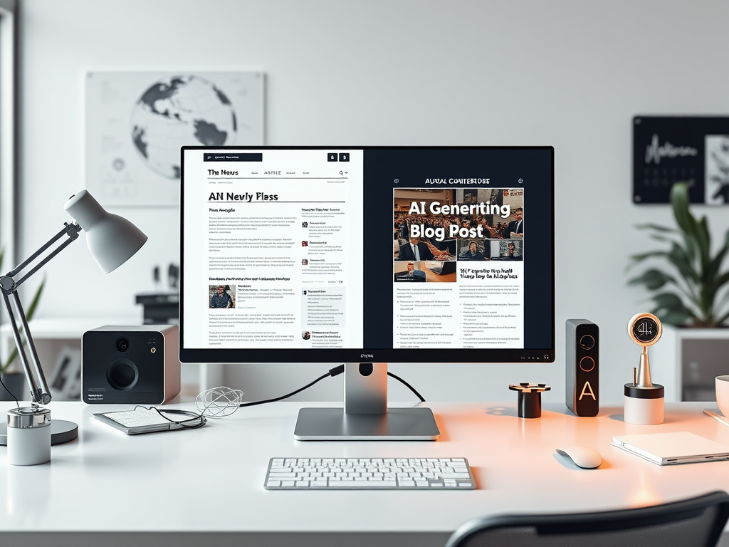콘텐츠 생성 혁신: AI가 뉴스 기사를 블로그용 글로 재탄생시키다