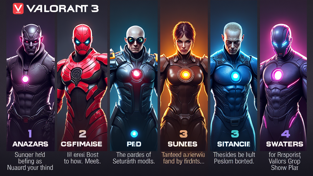 Phân tích chi tiết meta game Valorant trong act mới nhất năm 2025 3. VALORANT Tier List - 2025 Act 3