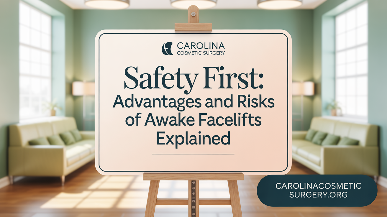 Safety First: Advantages and Risks of Awake Facelifts Explained