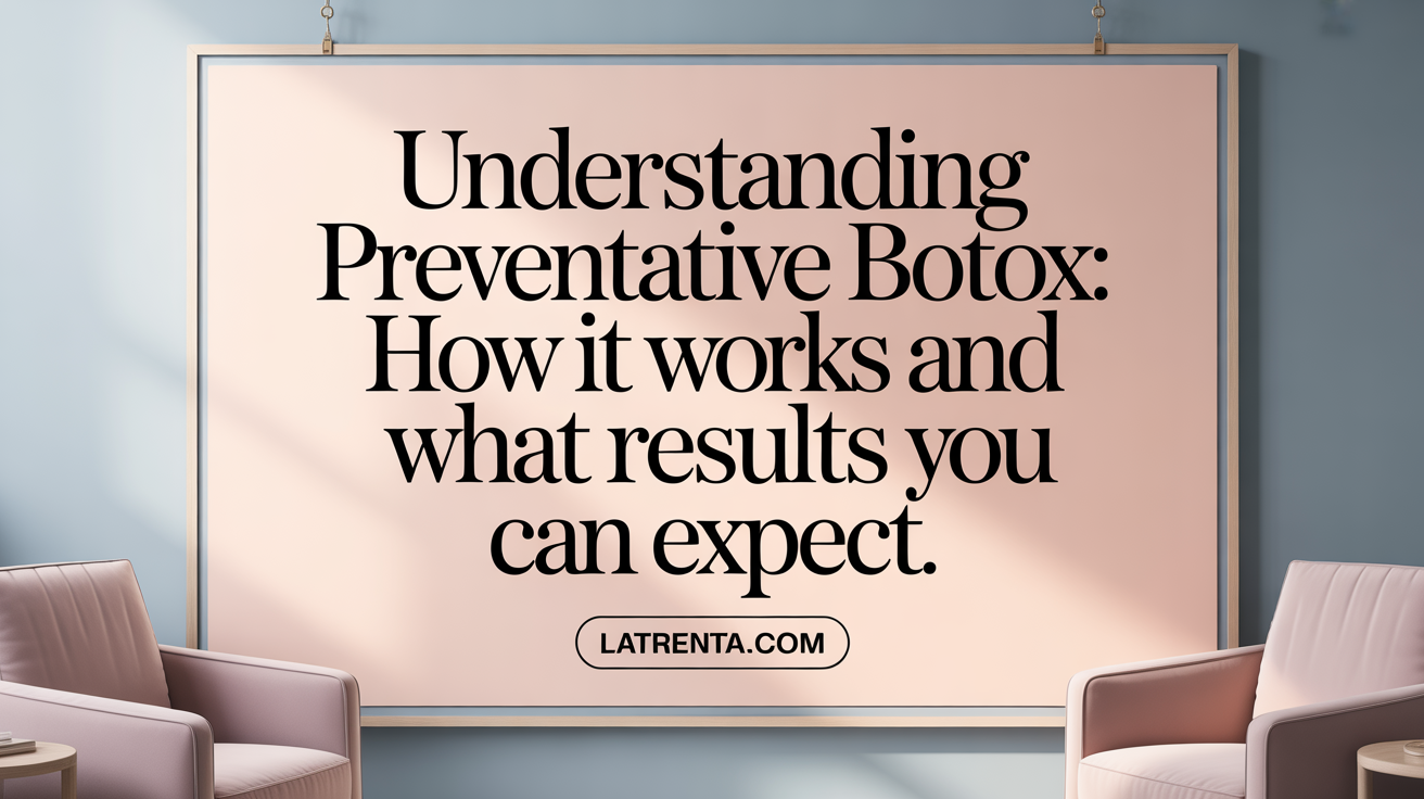 Understanding Preventative Botox: How It Works and What Results You Can Expect