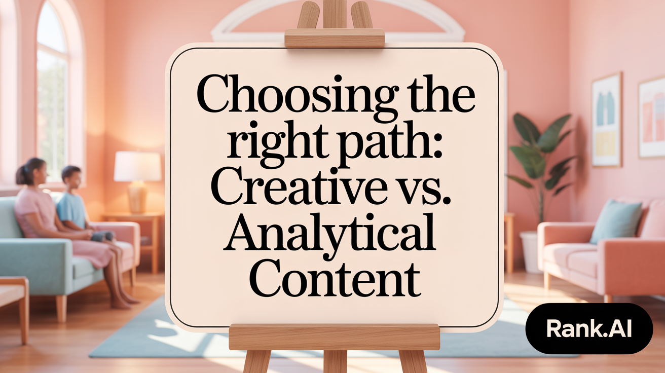 Choosing the Right Path: SEO-Driven vs. Conversion-Focused Content