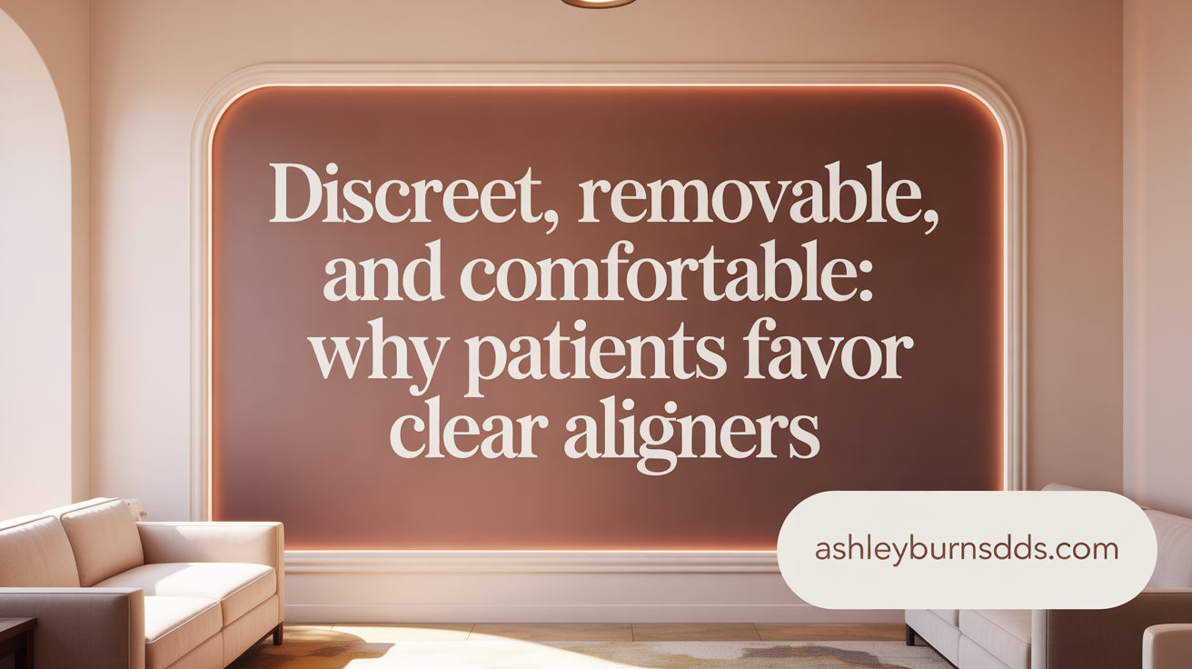 Discreet, Removable, and Comfortable: Why Patients Favor Invisalign