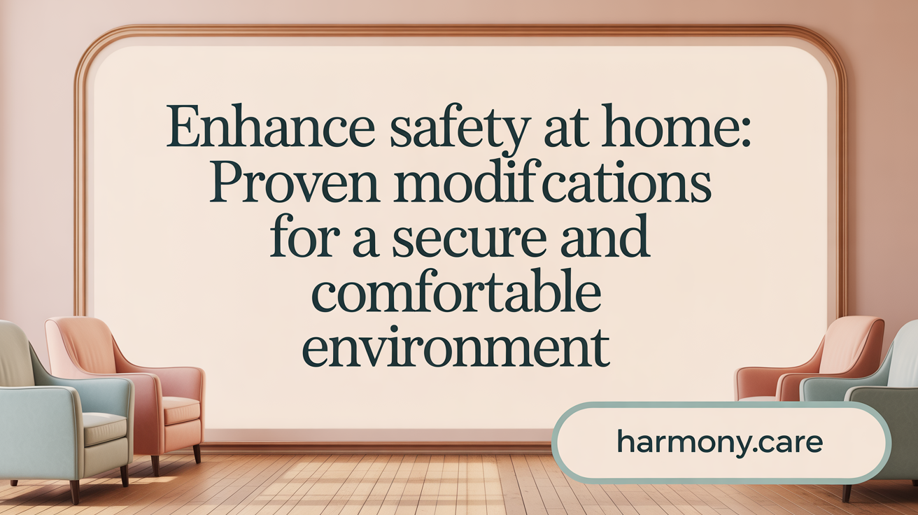 Enhance Safety at Home: Proven Modifications to Prevent Falls