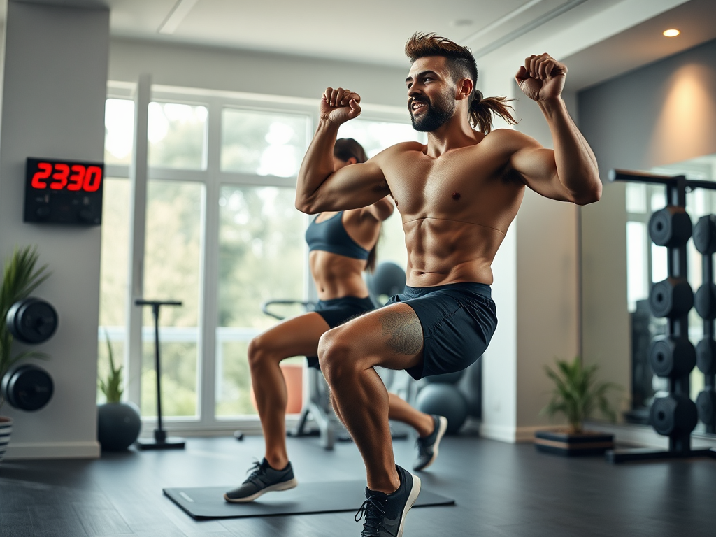 20분 HIIT 루틴 구성: 효과적인 동작과 세트 구성